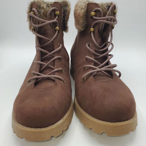 Cliffs By White Mountain Pearson Ankle Boot Women's Size 10 Brown - Picture 14 of 16